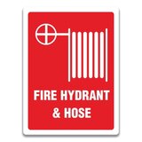 FIRE HYDRANT HOSE SIGN